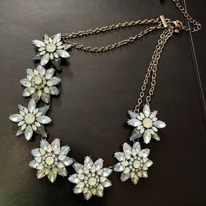 Francesca’s floral bib necklace